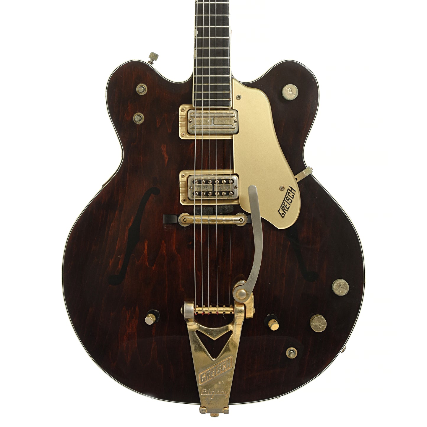 Front of Gretsch Chet Atkins Country Gentleman Hollowbody Electric Guitar