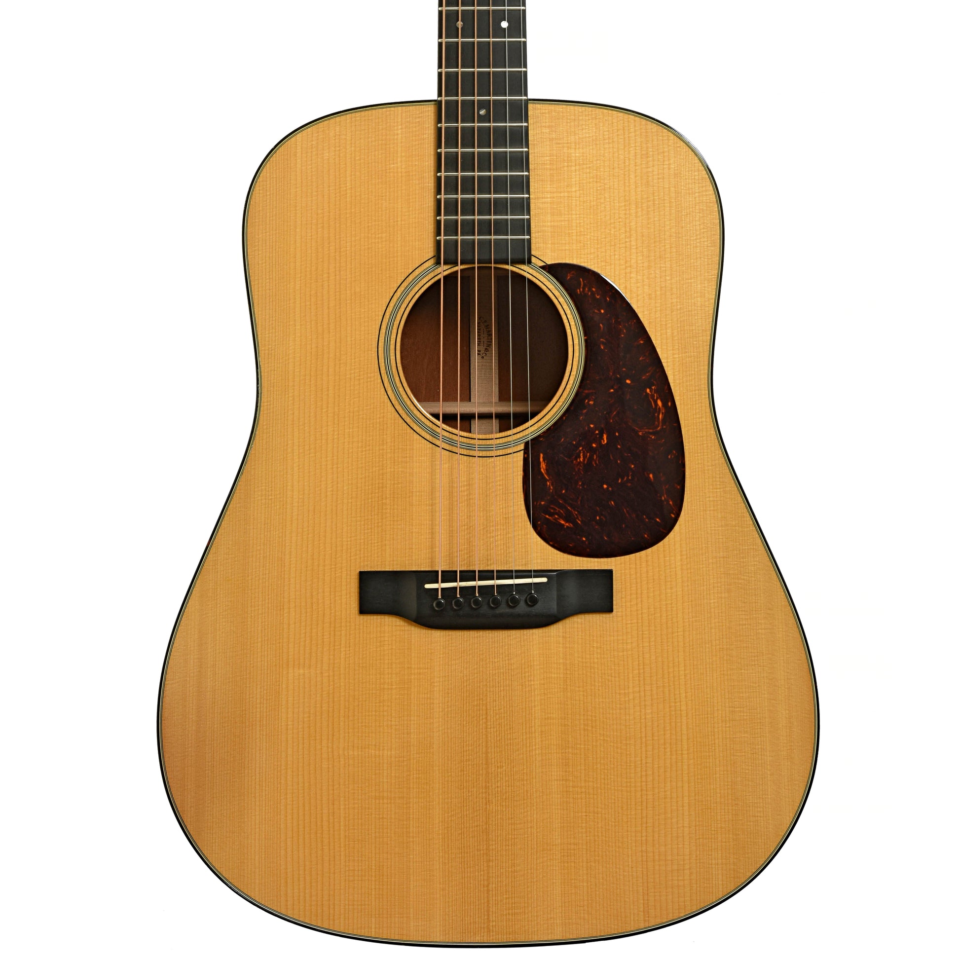 Front of Martin Custom D-18 Acoustic Guitar 