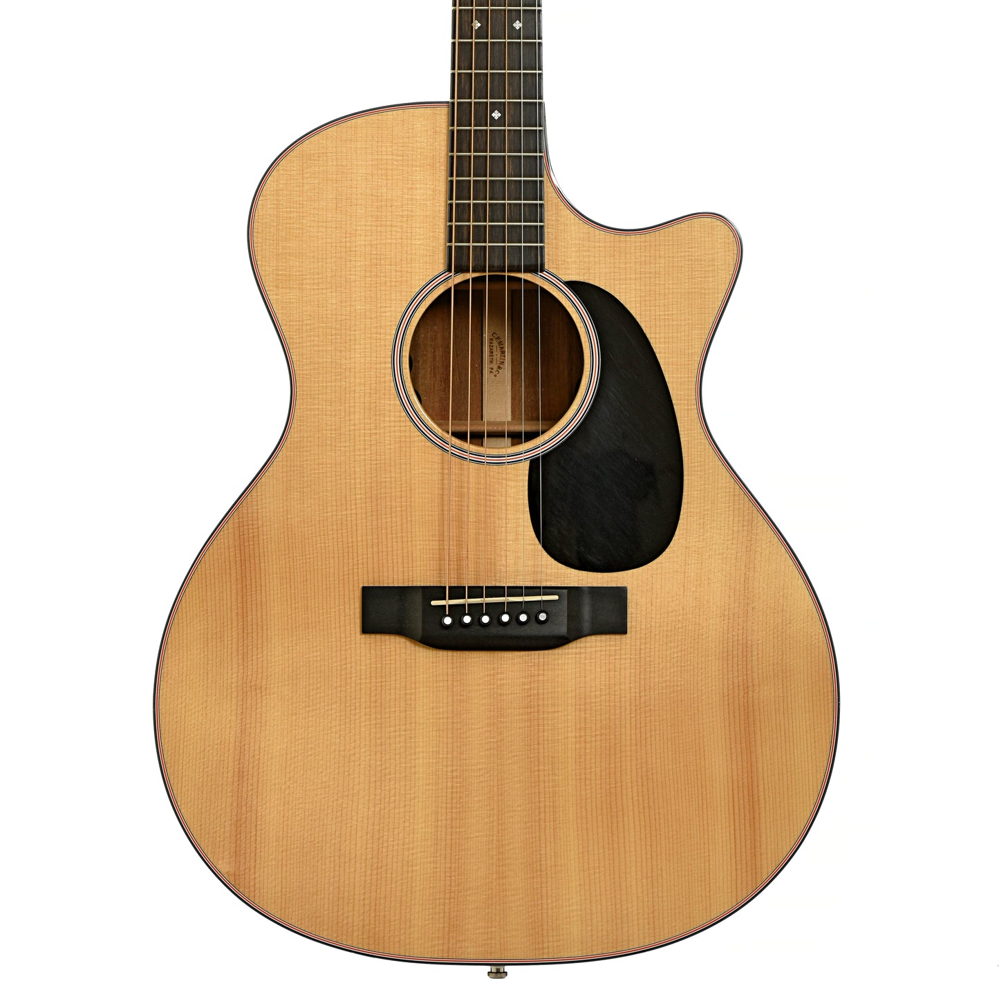 Front of Martin GPC-16E Koa Acoustic Guitar 