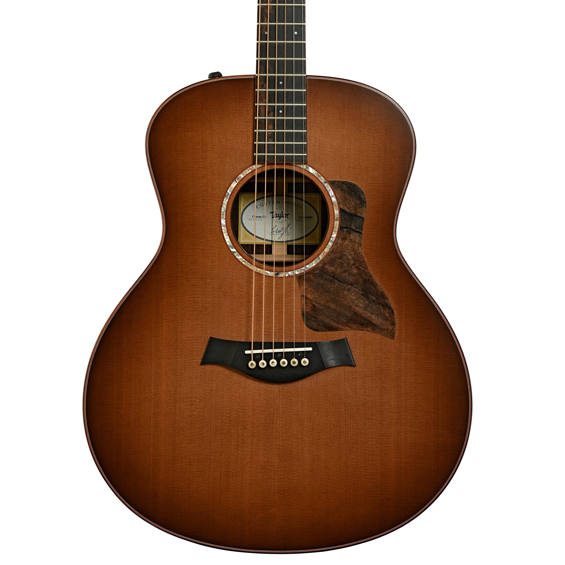 Front of Taylor GS Custom Acoustic  Guitar 