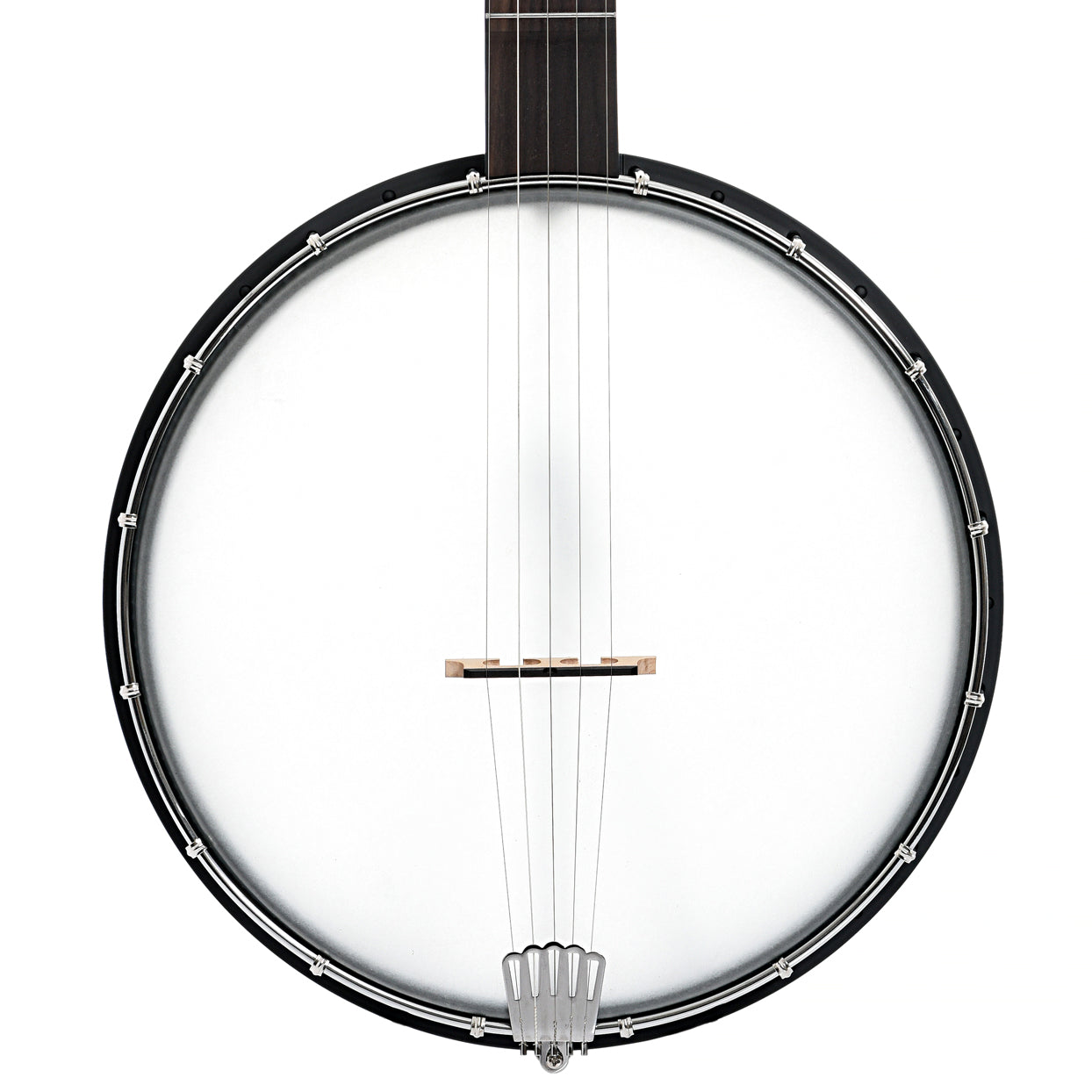 Front of Gold Tone AC-12 12" Openback Banjo