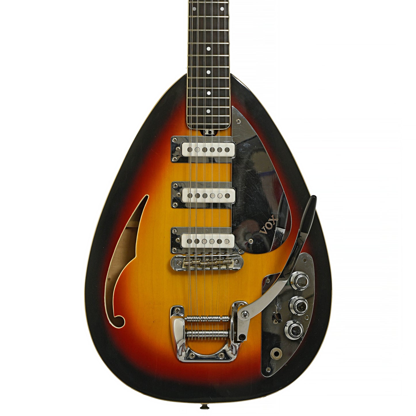 Front of Vox V223 Mark XII Electric 12-String Guitar