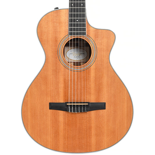 Front of Taylor 412ce-N Nylon String Acoustic Guitar (2015)