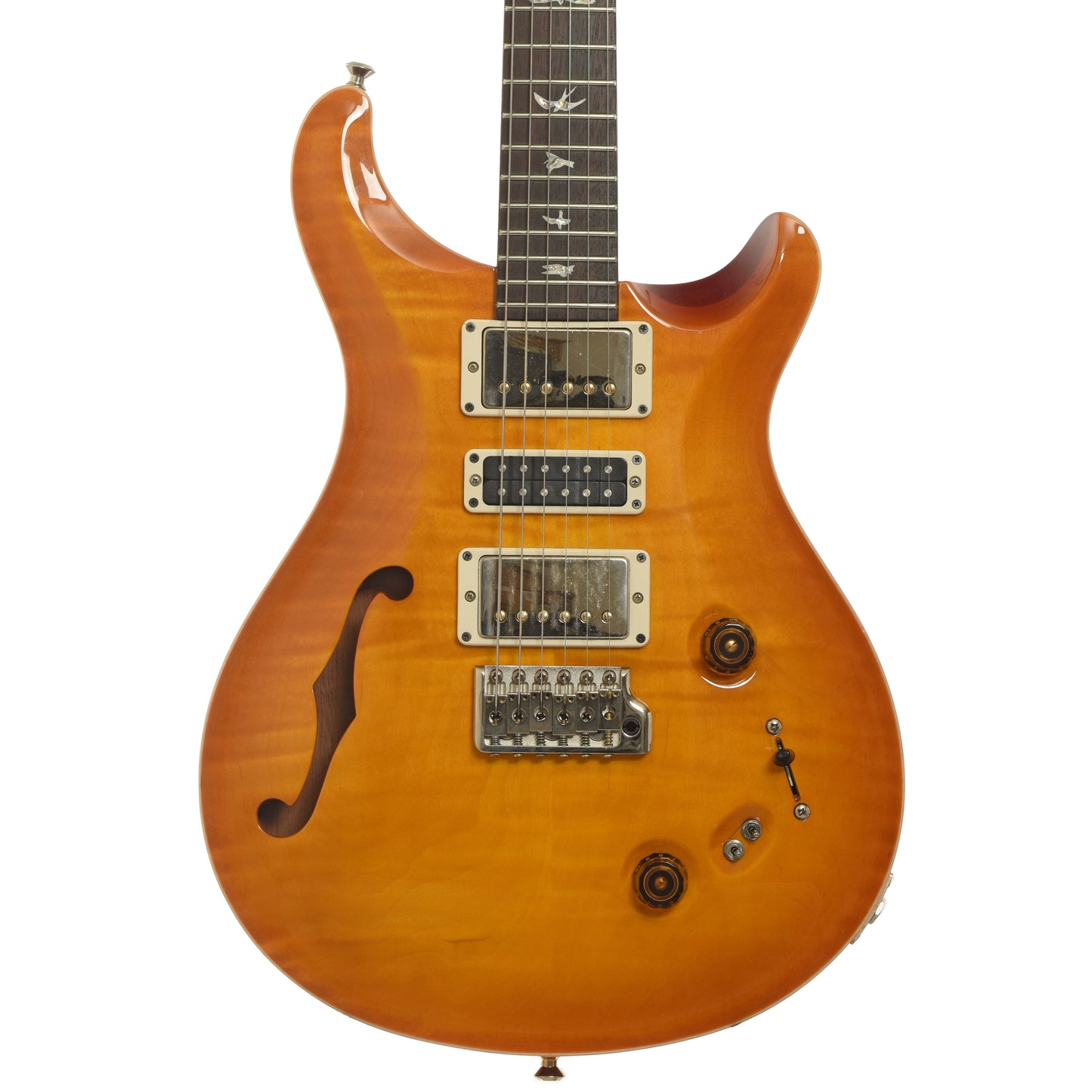 Front of PRS Semi-Hollow McCarty Special Electric Guitar