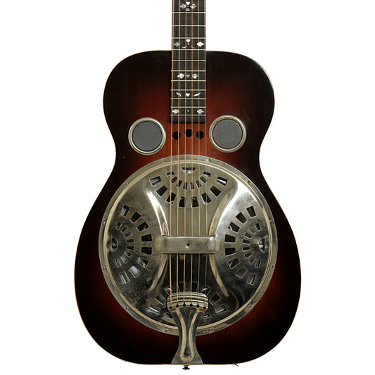 Front of Dobro 60DS Squareneck Resonator Guitar (1970)