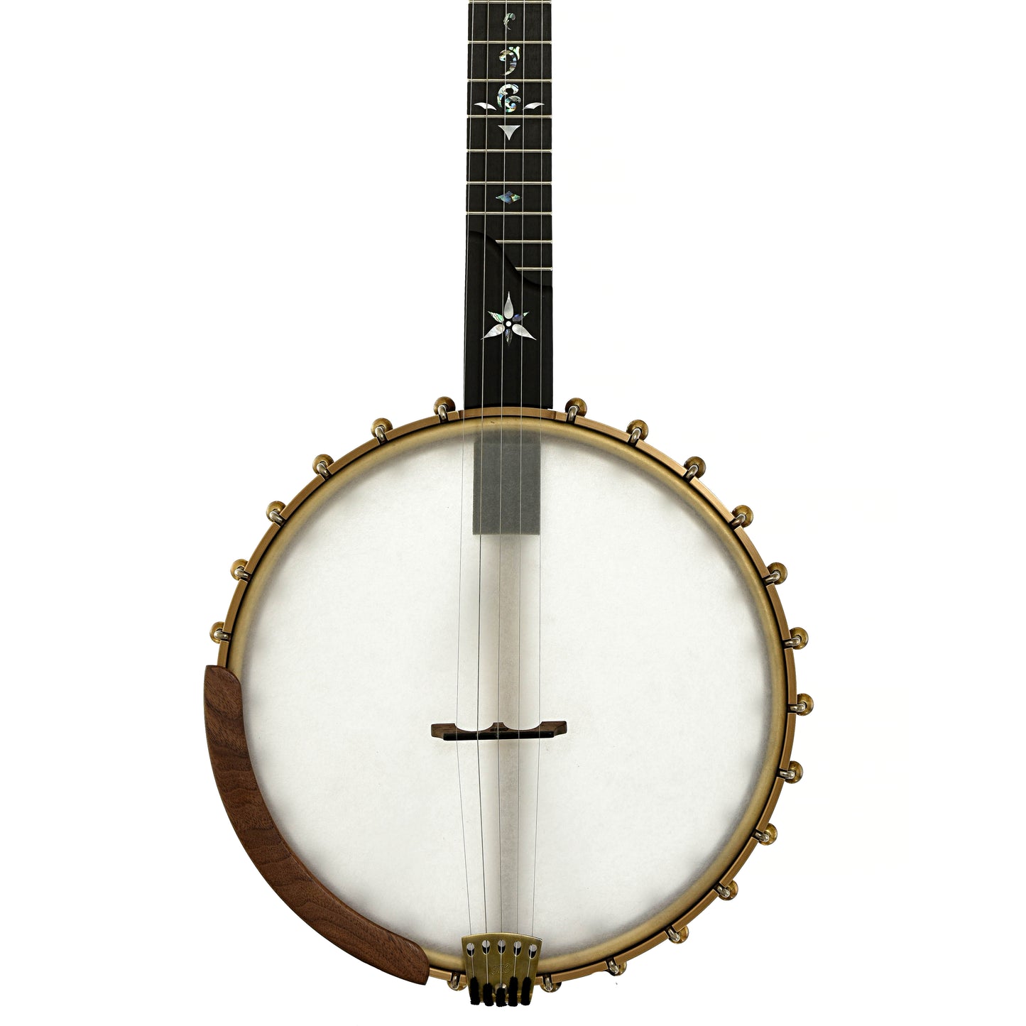Front of Ome Juniper 12" Openback Banjo