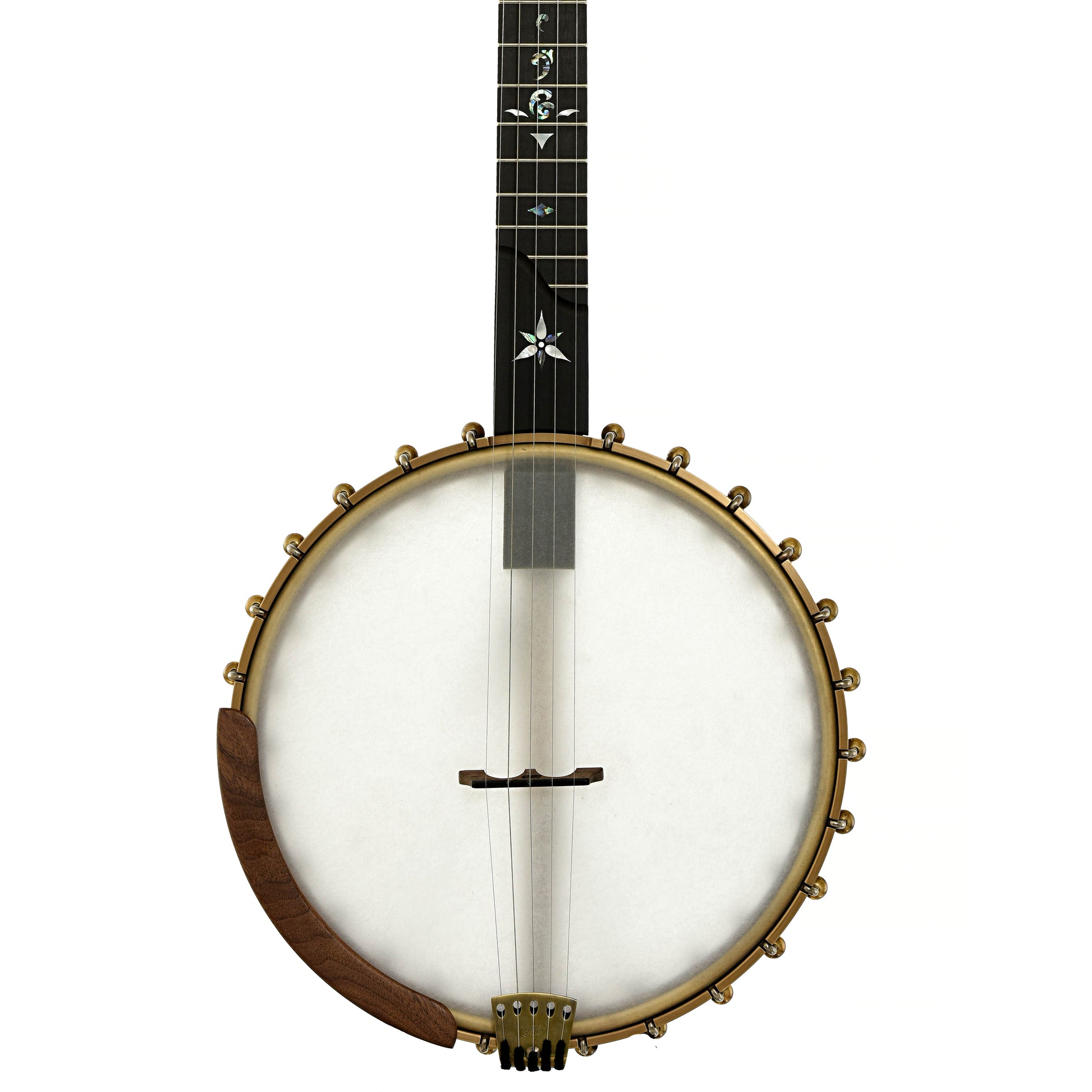 Front of Ome Juniper 12" Openback Banjo