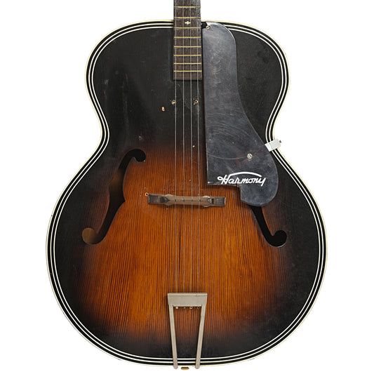 Front of Harmony Tenor Acoustic Guitar (1963)
