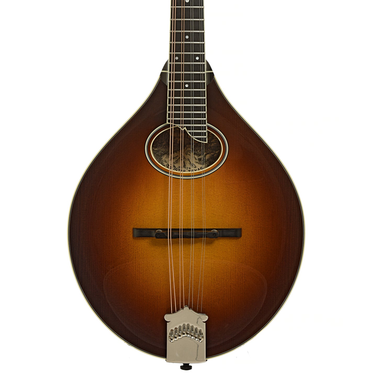 Front of Collings MT2 O A-Style Oval Hole Mandolin 
