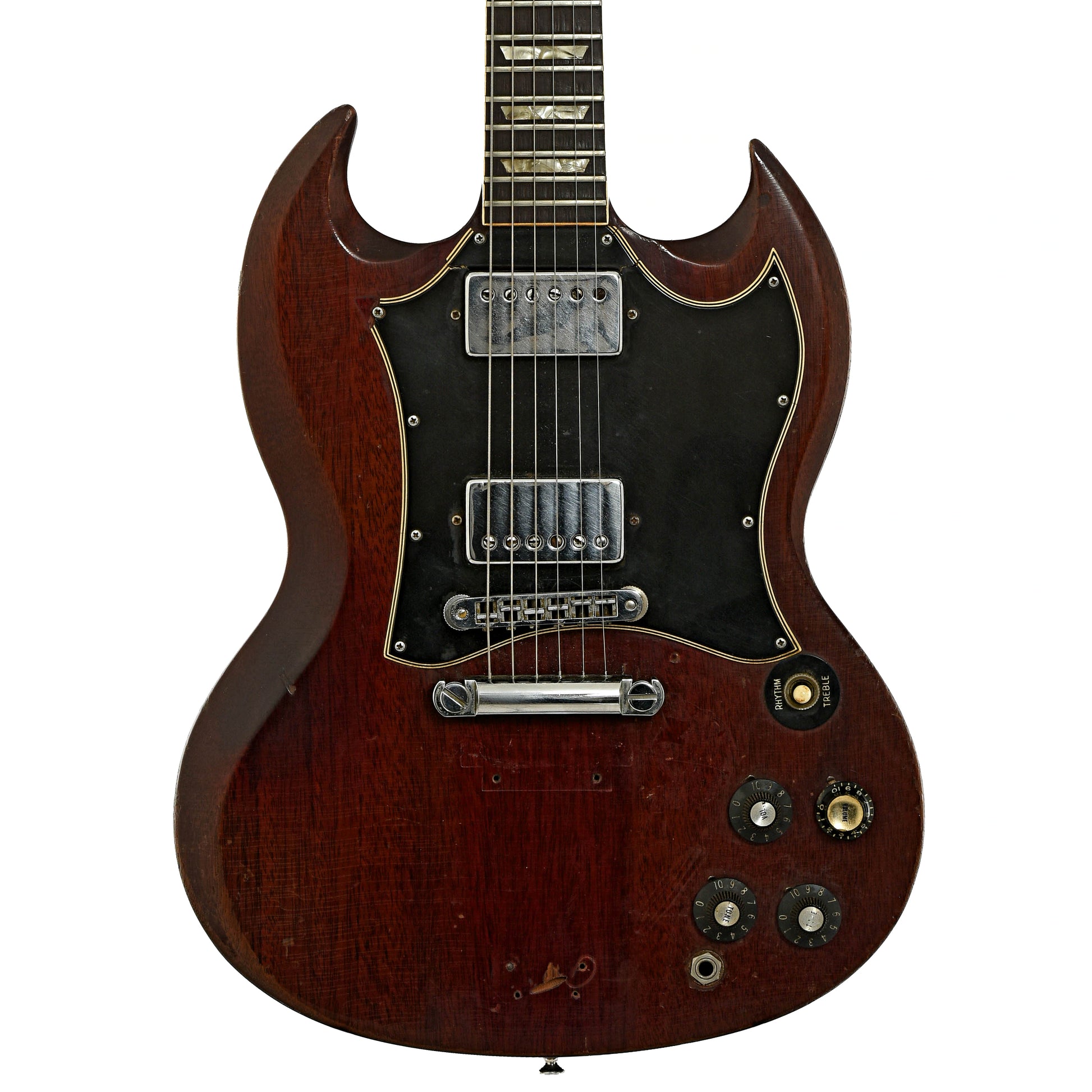 Front of Gibson SG Standard Electric Guitar 