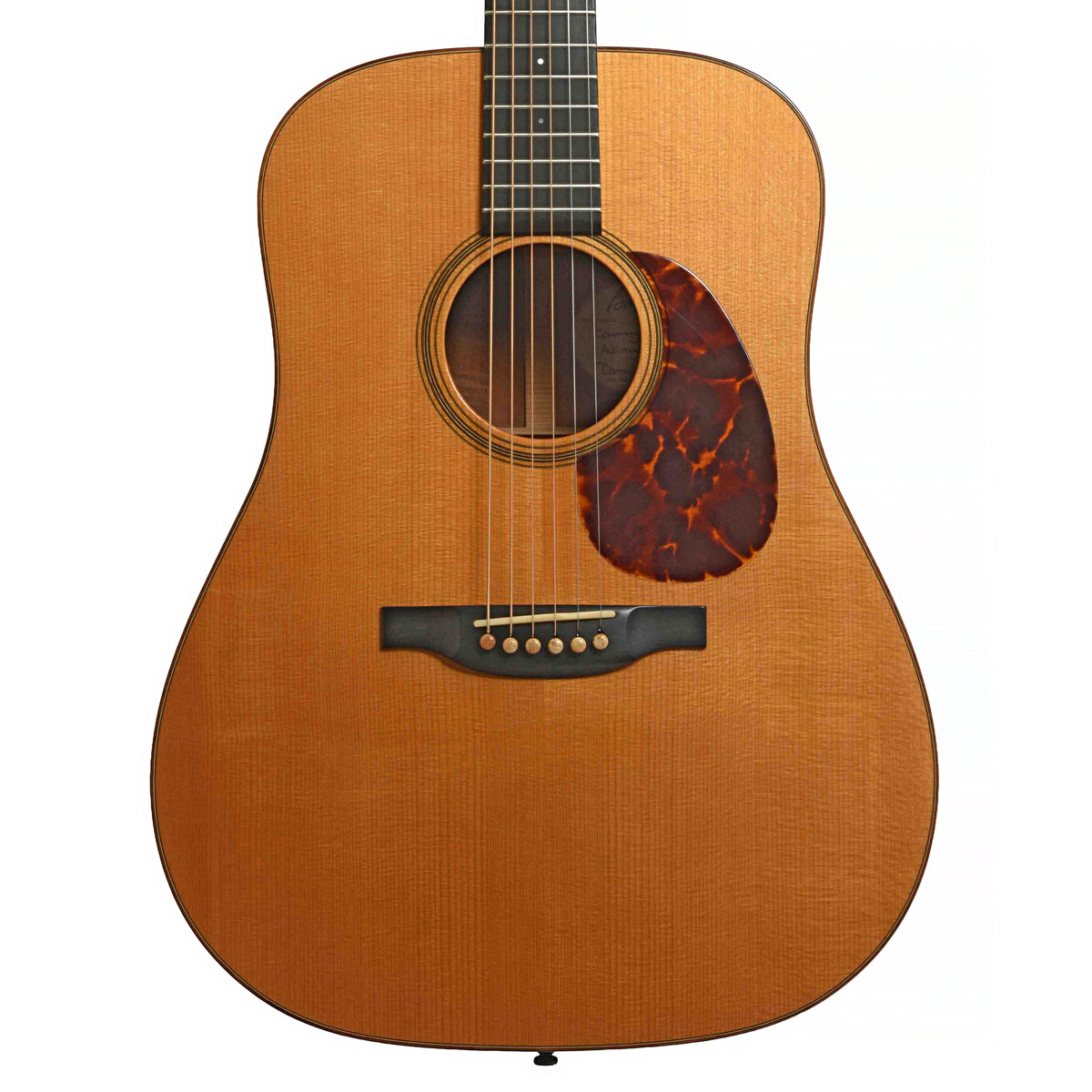 Front of Bourgeois Country Boy Deluxe Acoustic Guitar