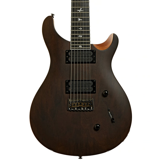Front of PRS SE Mark Holcomb SVN Seven String Electric Guitar 