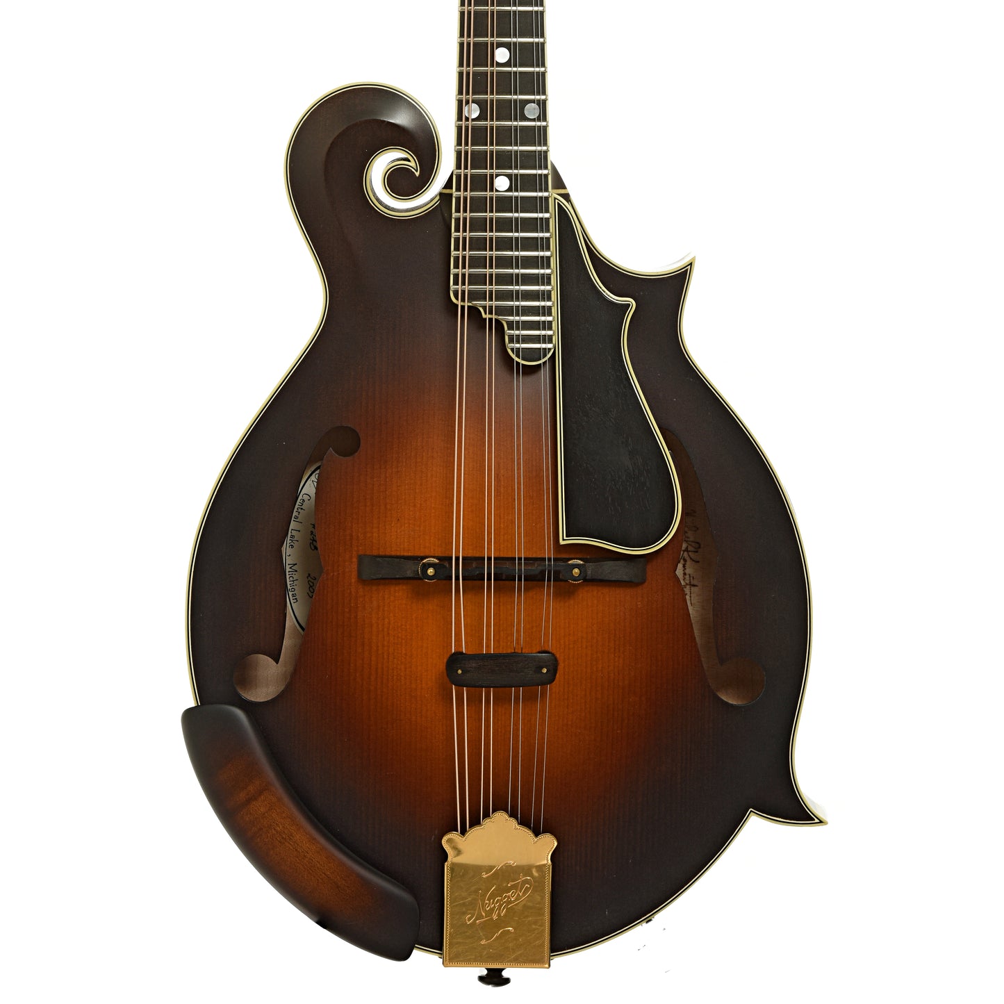 Front of Nugget F Mandolin 