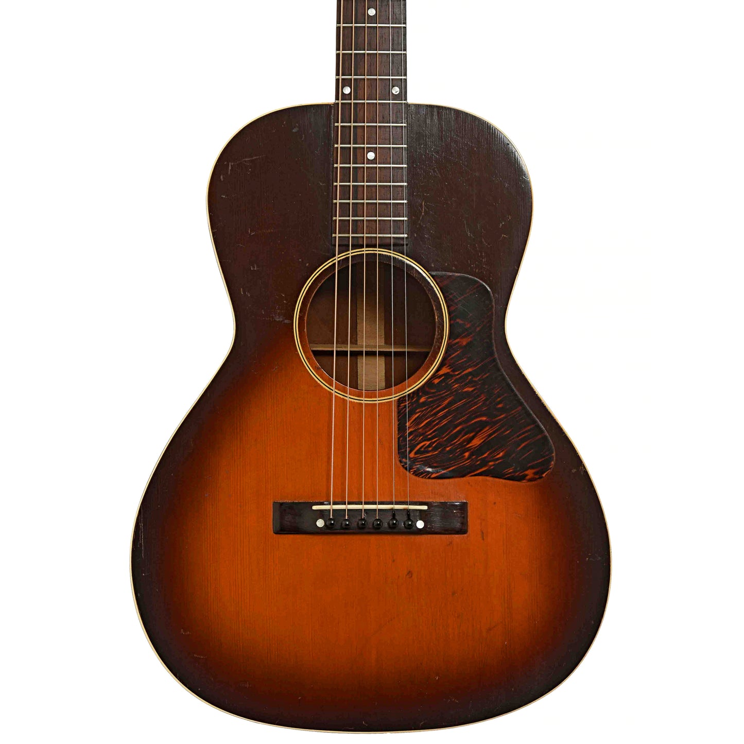 Front of Gibson HG-00 Conversion Acoustic Guitar 