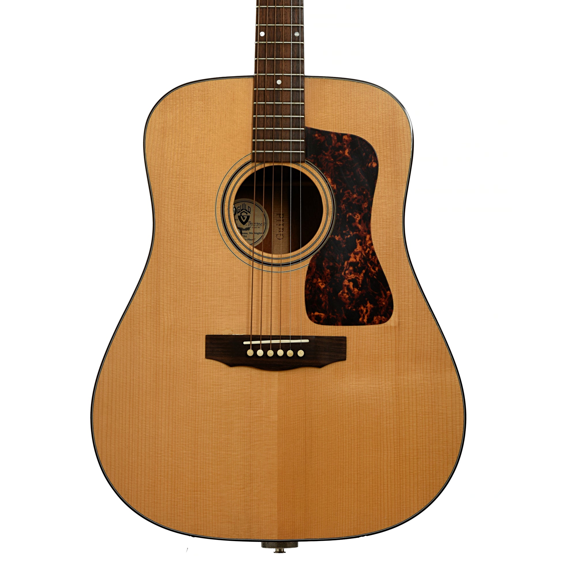 Front of Guild D-40 Acoustic Guitar