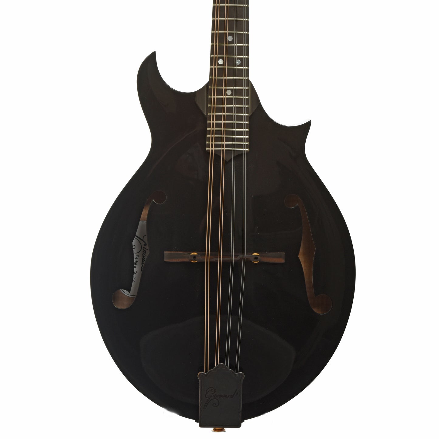 Front of Girouard Asymmetrical Two Point Mandolin