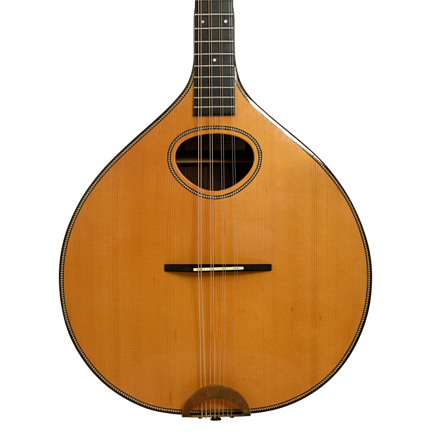 Front of Stefan Sobell Octave Mandolin