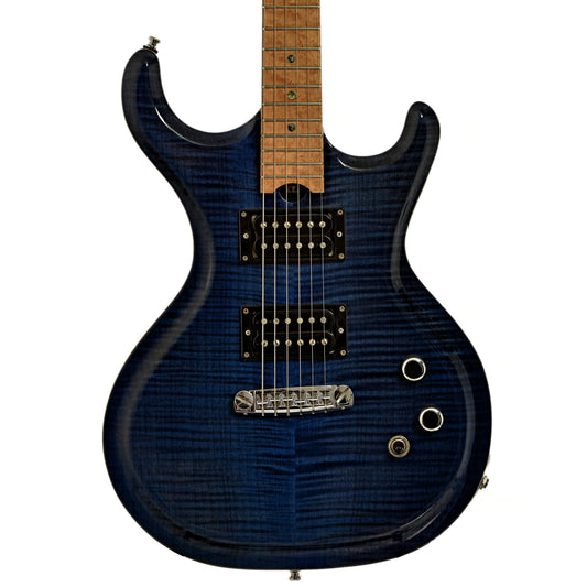 Front of Gadow Double Cutaway Custom Electric Guitar