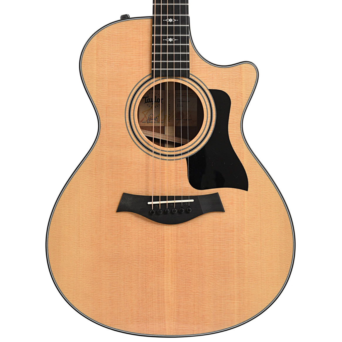Front of Taylor 312-ce V-Class Acoustic-Electric Guitar