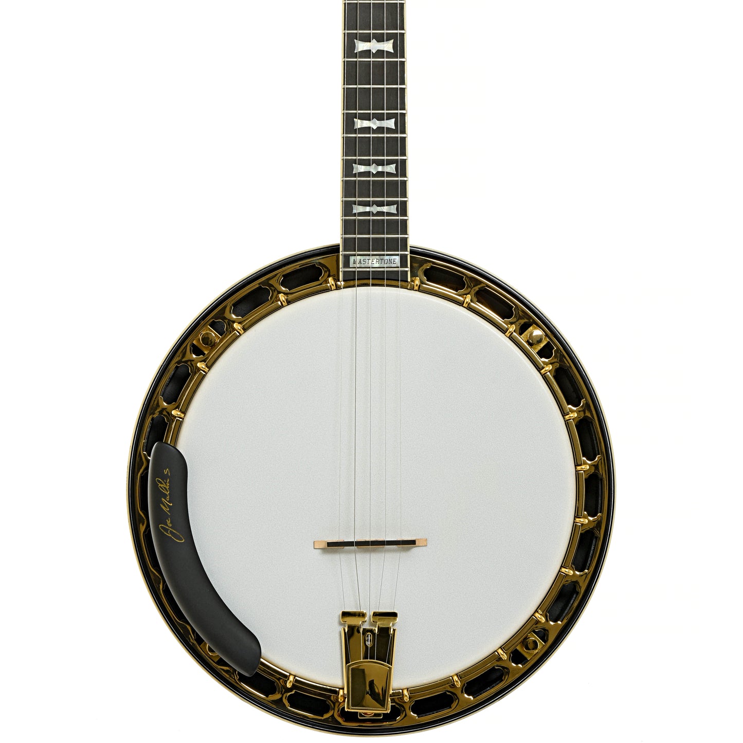 Front of Gold Tone OB-2 Joe Mullins Bowtie Banjo