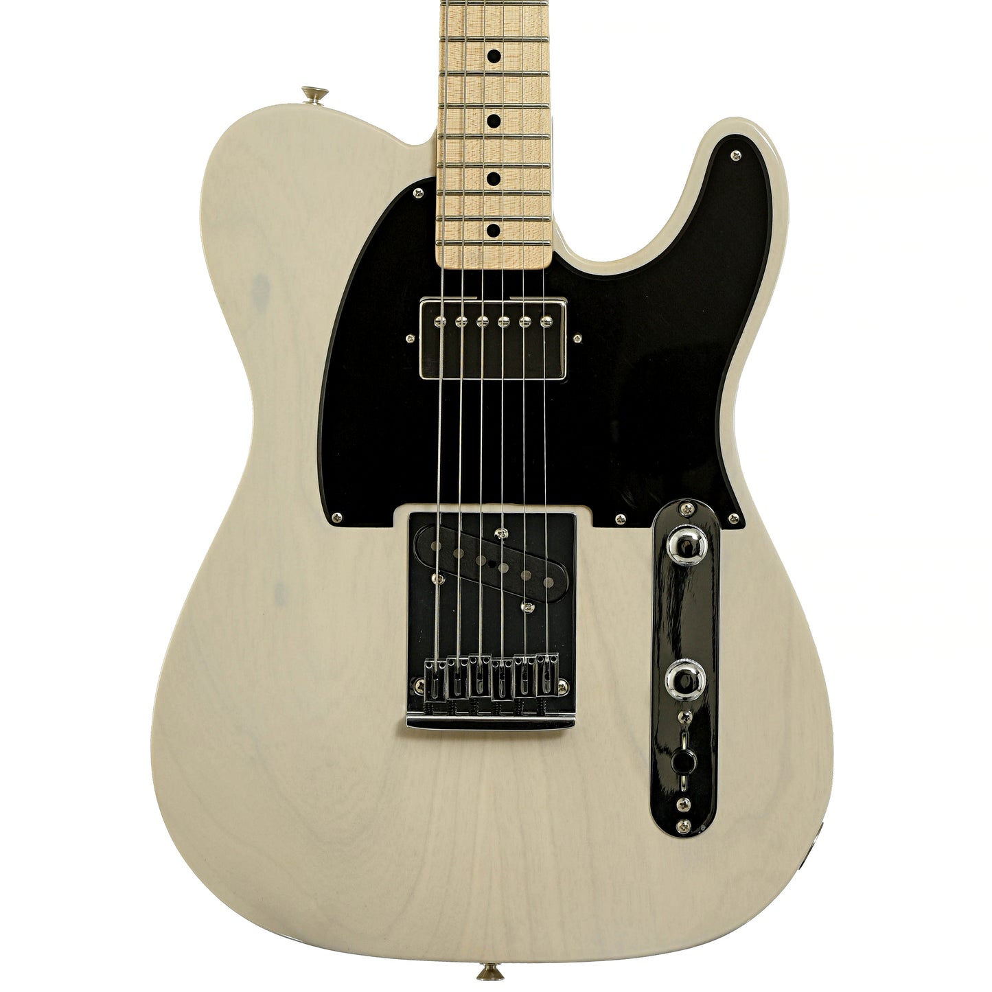 Front of Fender Custom Shop '52 Ash HS NOS Master Built Telecaster Electric Guitar 