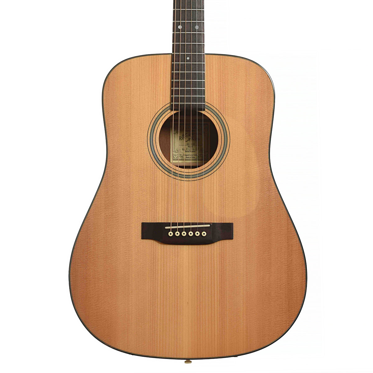 Front of Recording King RD-318 Acoustic Guitar
