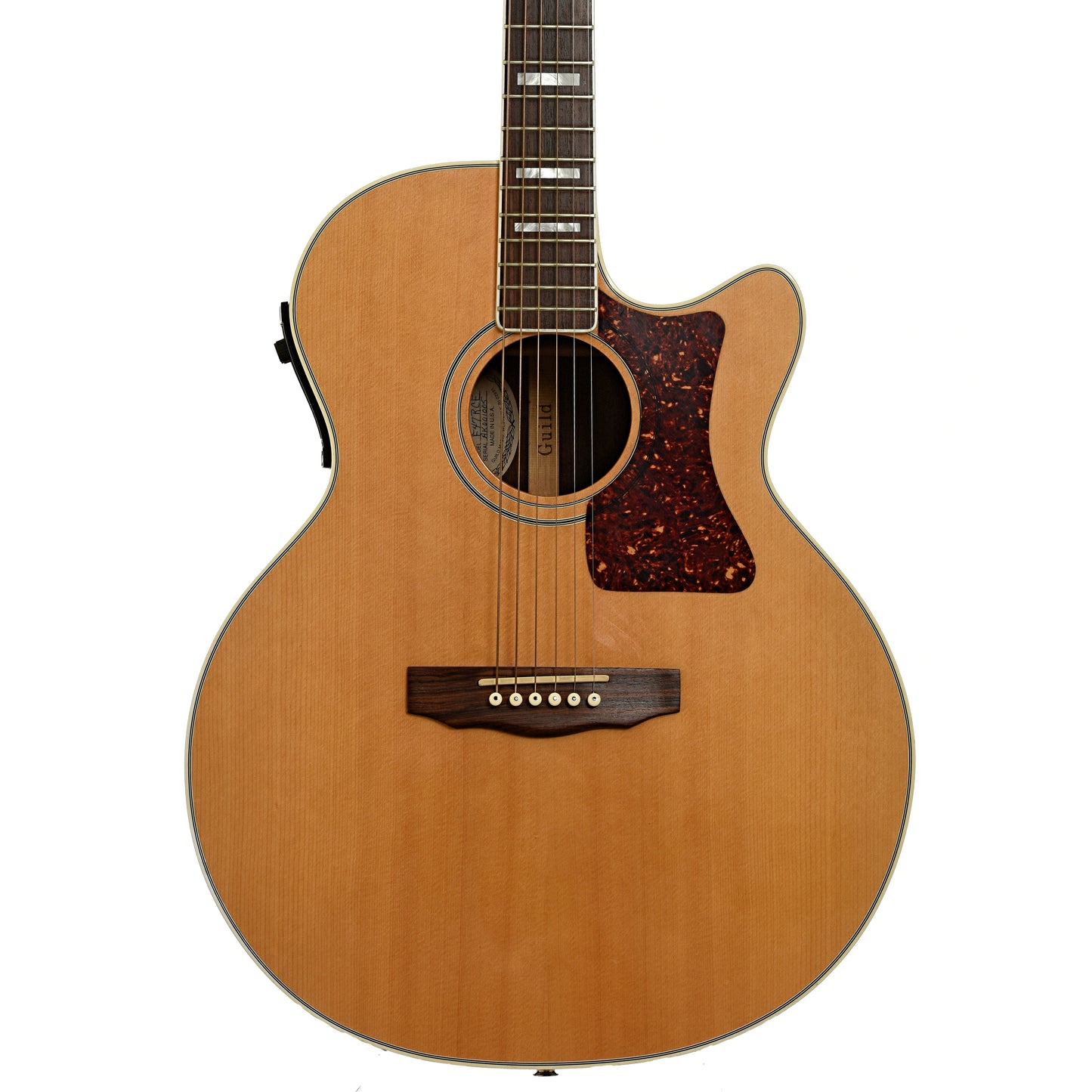 Front of Guild F47RCE Acoustic-Electric Guitar