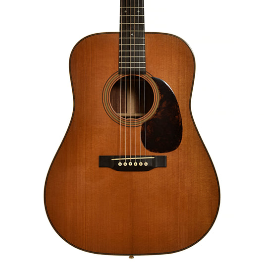 Front of Pre-War International Herringbone Dreadnought Guitar