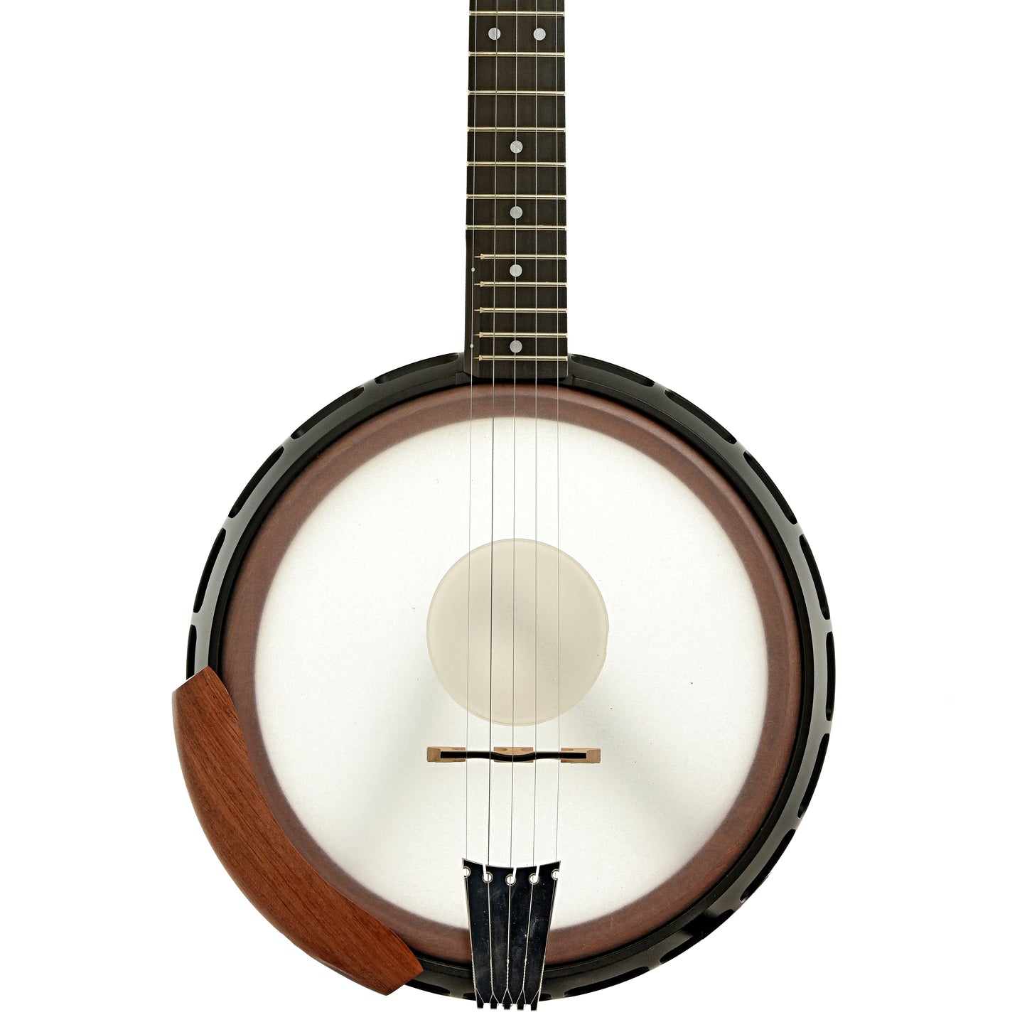 Front of Nechville Moonshine Open Back Banjo
