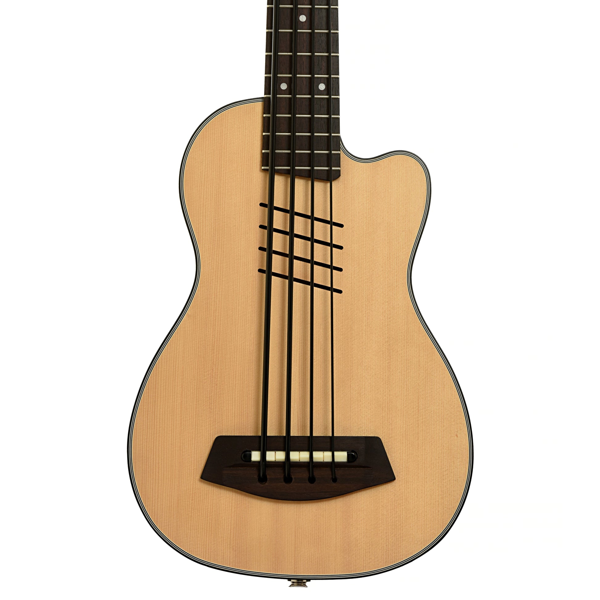 Front of Kala Hutch Hutchinson U-Bass Acoustic-Electric Bass