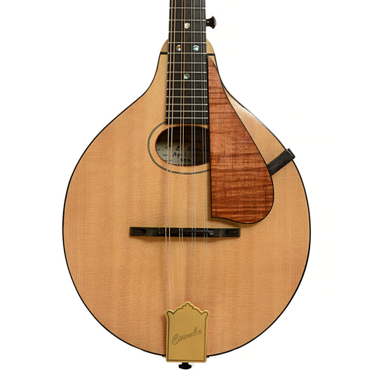 Front of Peter Coombe Custom A Mandolin