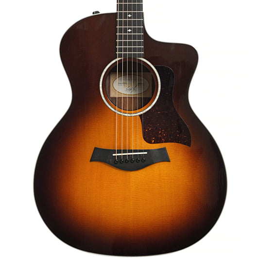 Front of Taylor 214ce-SB DLX Acoustic-Electric Guitar (2020)
