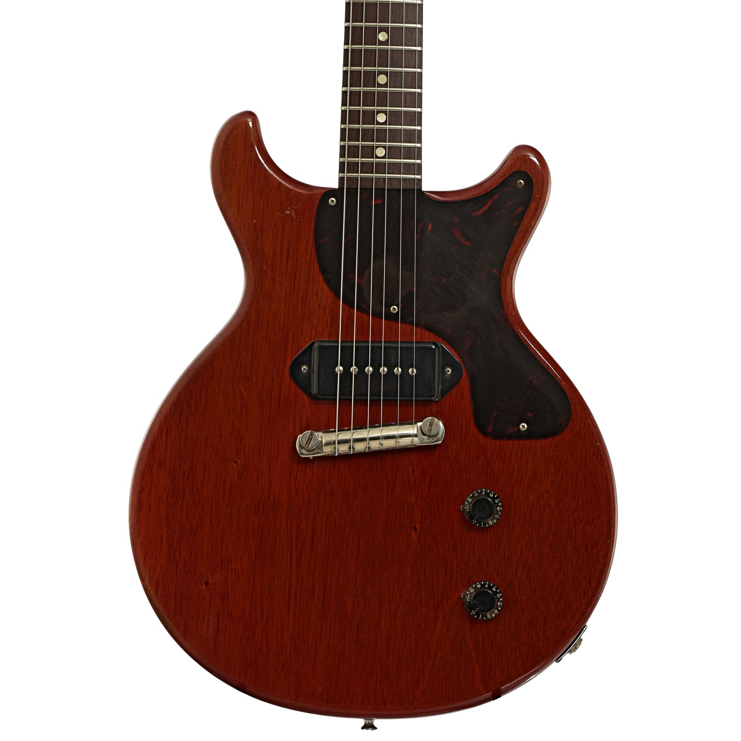 Front of Gibson Les Paul Jr. Electric Guitar