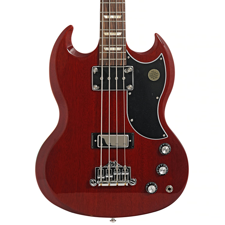 Front of Gibson SG Bass