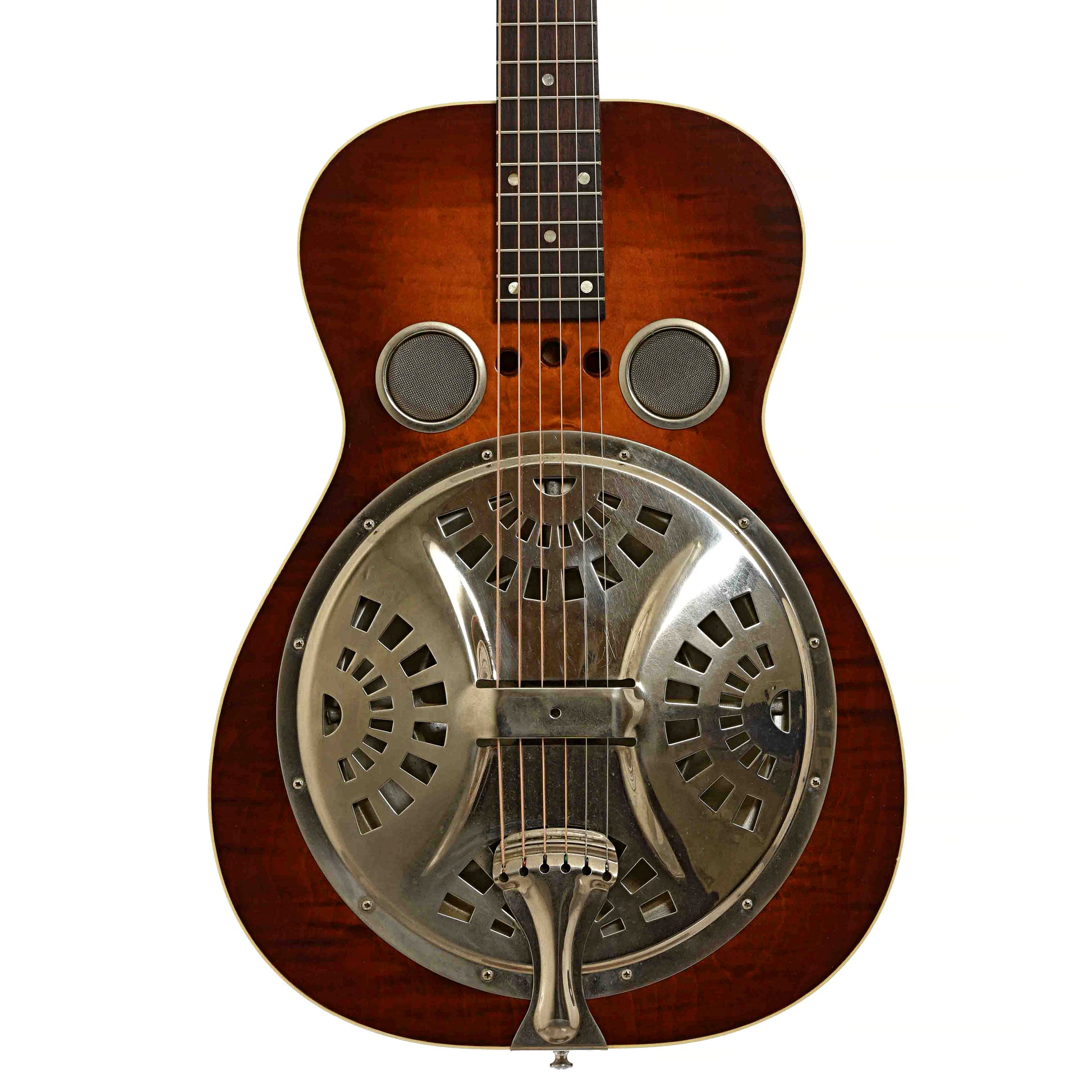 Front of Dobro DW-60 Squareneck Resonator Guitar