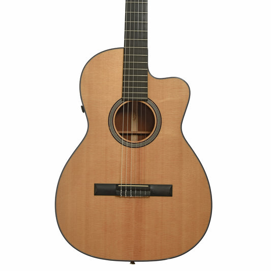 Front of Martin 000C Nylon String Acoustic-Electric Guitar