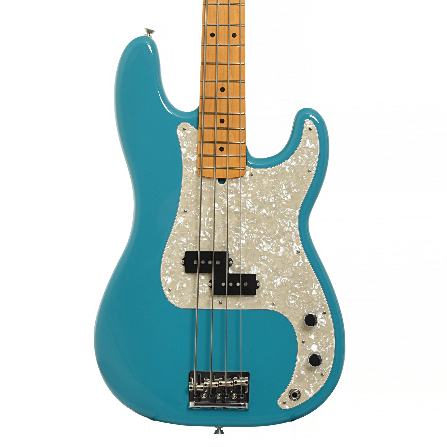 Front of Fender American Professional II Precision Electric Bass 