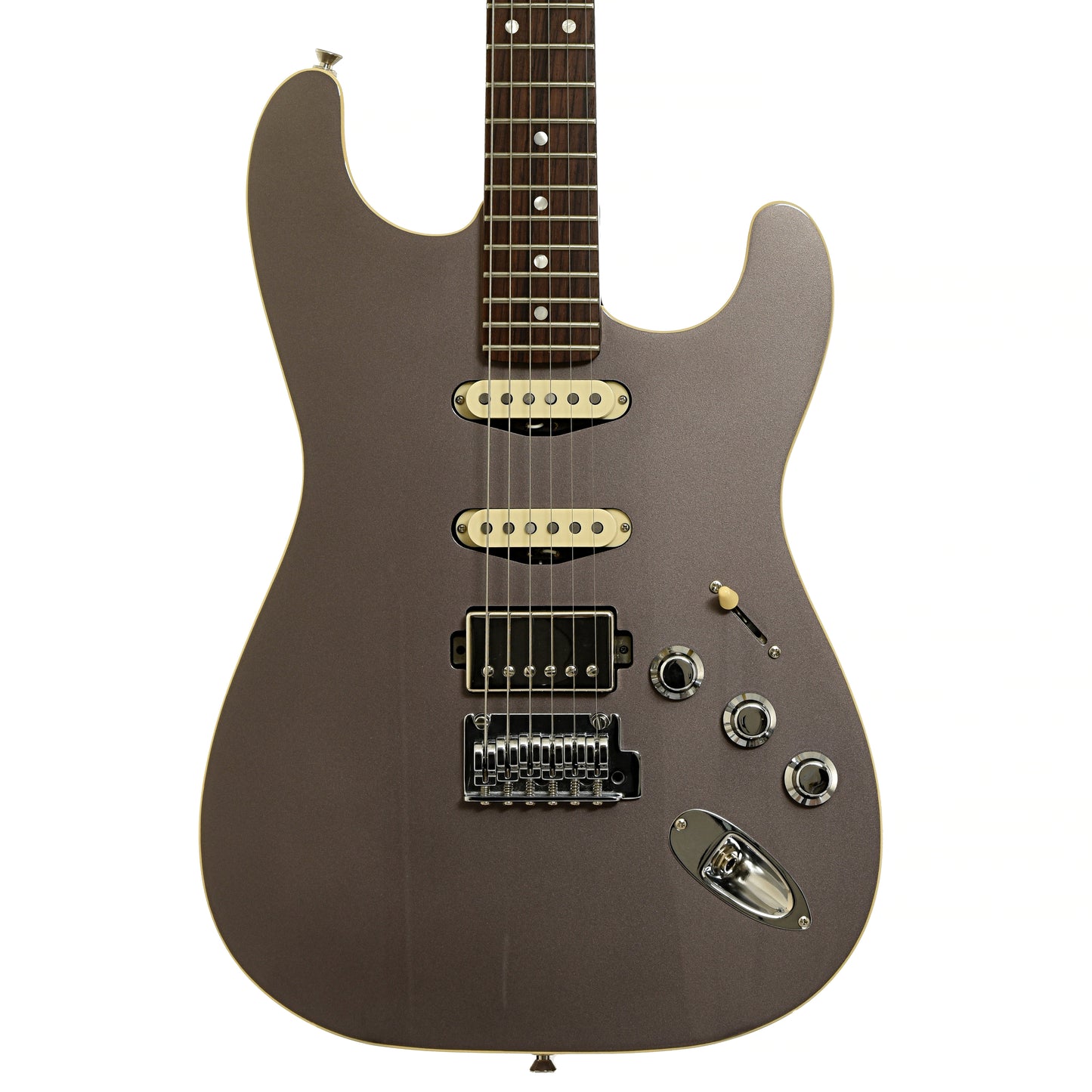 Front of Fender Aerodyne Special Stratocaster HSS Electric Guitar