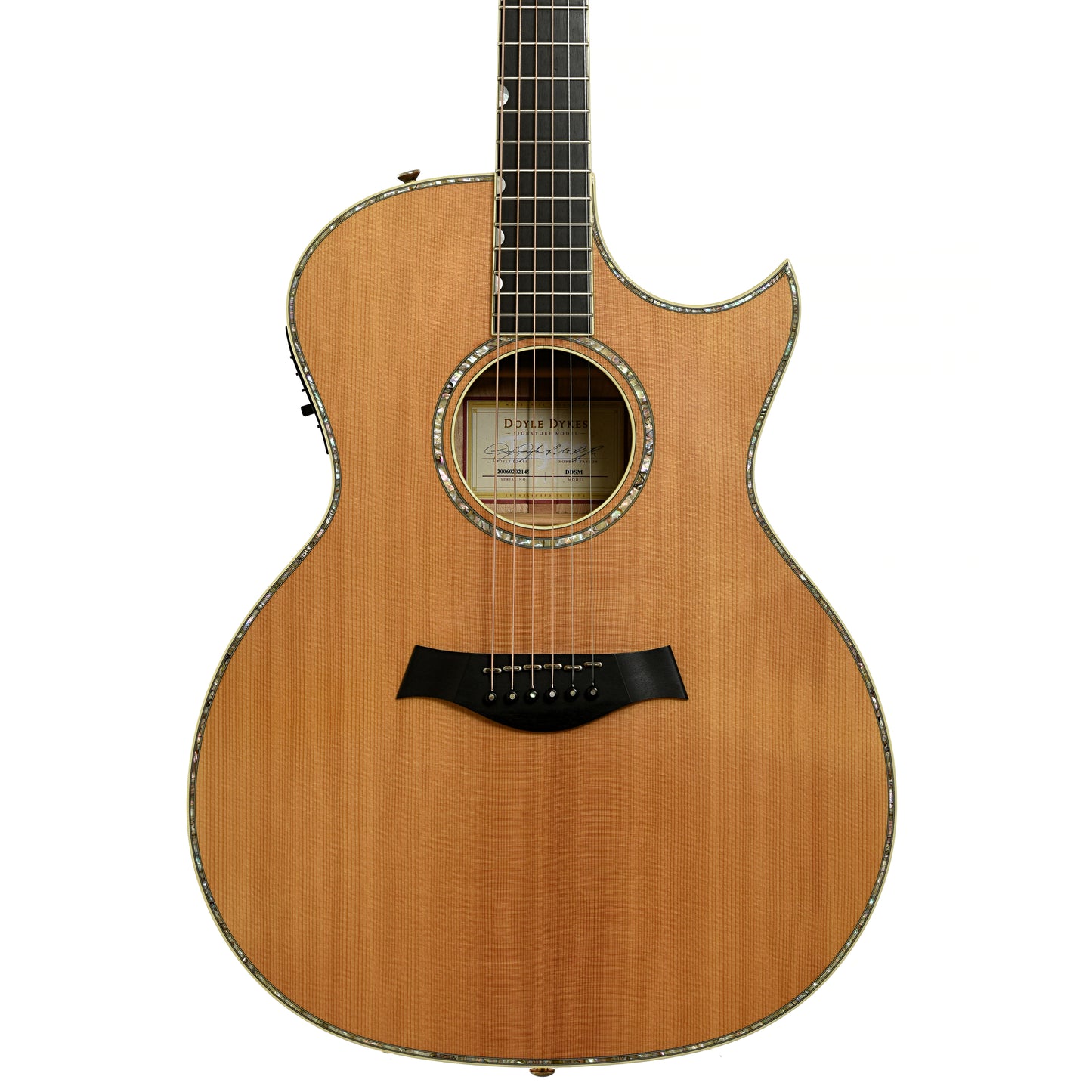 Front of Taylor DDSM Doyle Dykes Signature Model  Guitar