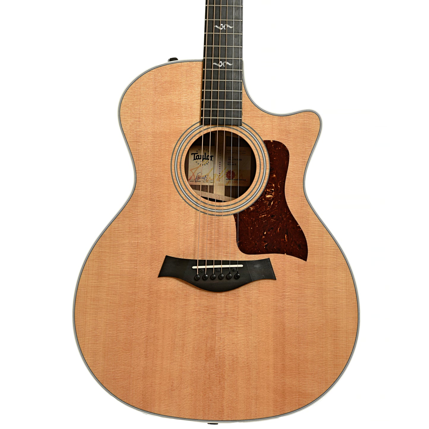 Front of Taylor 414-ceR V-Class Acoustic Electric Guitar