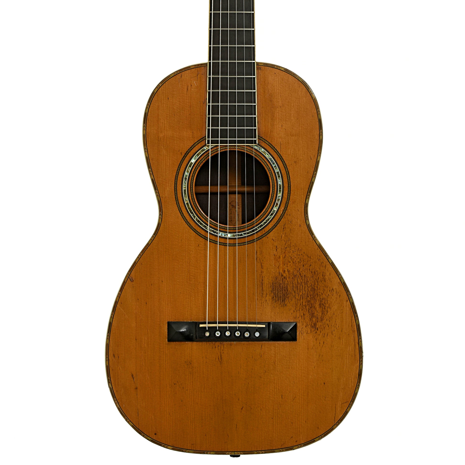 Front of Martin 2-27 Parlor Acoustic Guitar