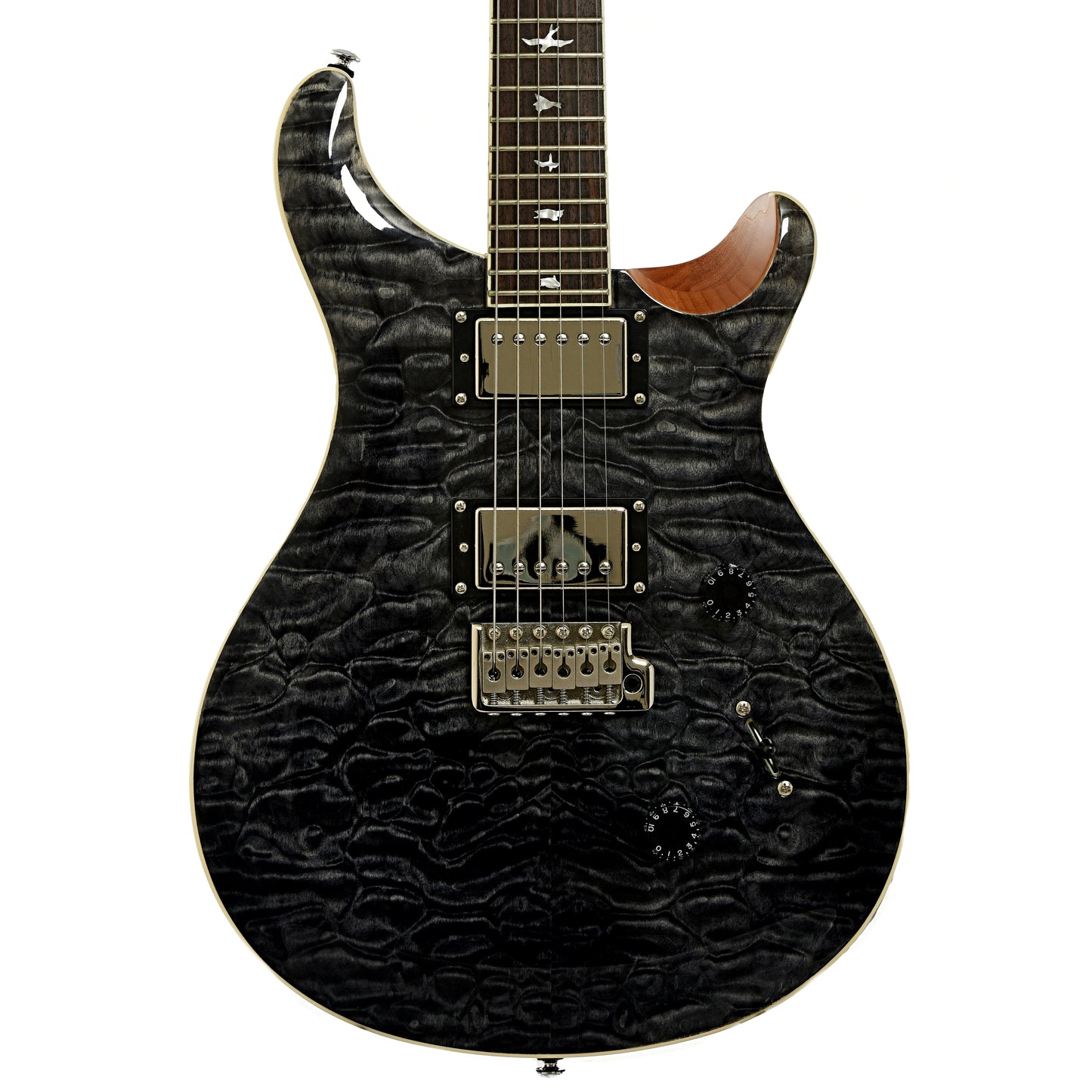 Front of PRS SE Custom 24 LE Electric Guitar 