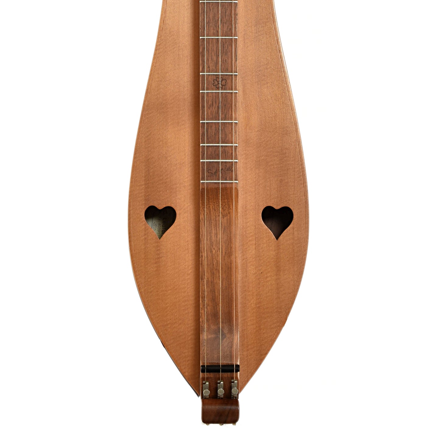 Front of Homer Ledford Special Appalachian Dulcimer