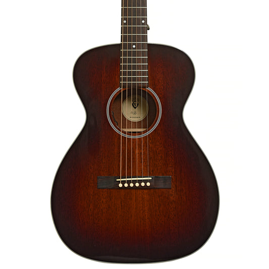 Front of Guild M-25E Acoustic Guitar