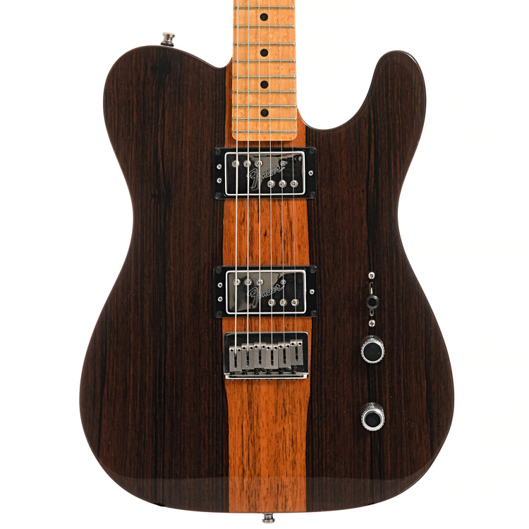 Front of Fender Select Malaysian Blackwood Telecaster 