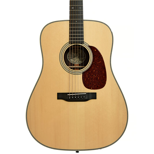 Front of Collings D2HA Guitar & Case, Adirondack Top, Wide Nut 