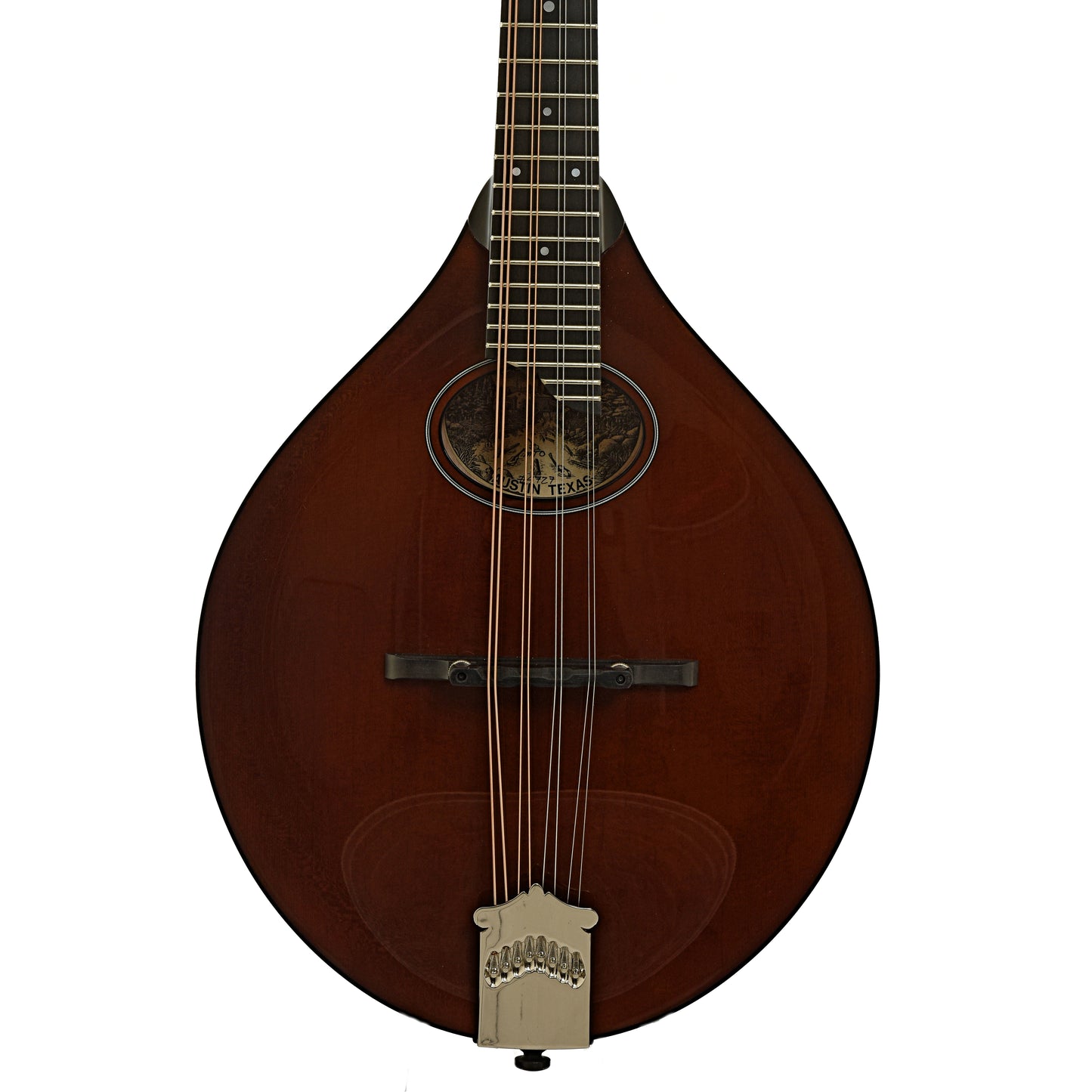 Front of Collings MT O Oval Hole A-Style Mandolin