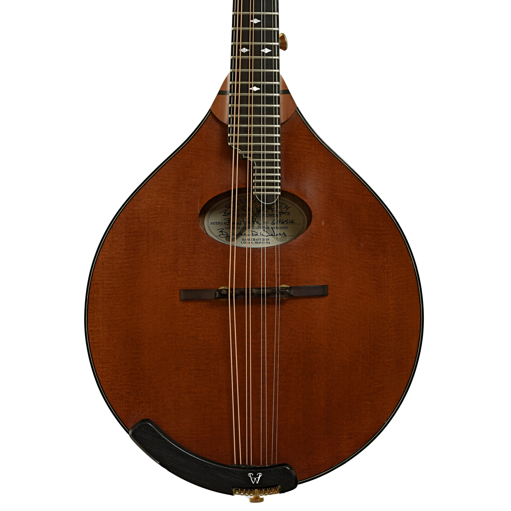 Front of Weber Beartooth A Style Mandolin 