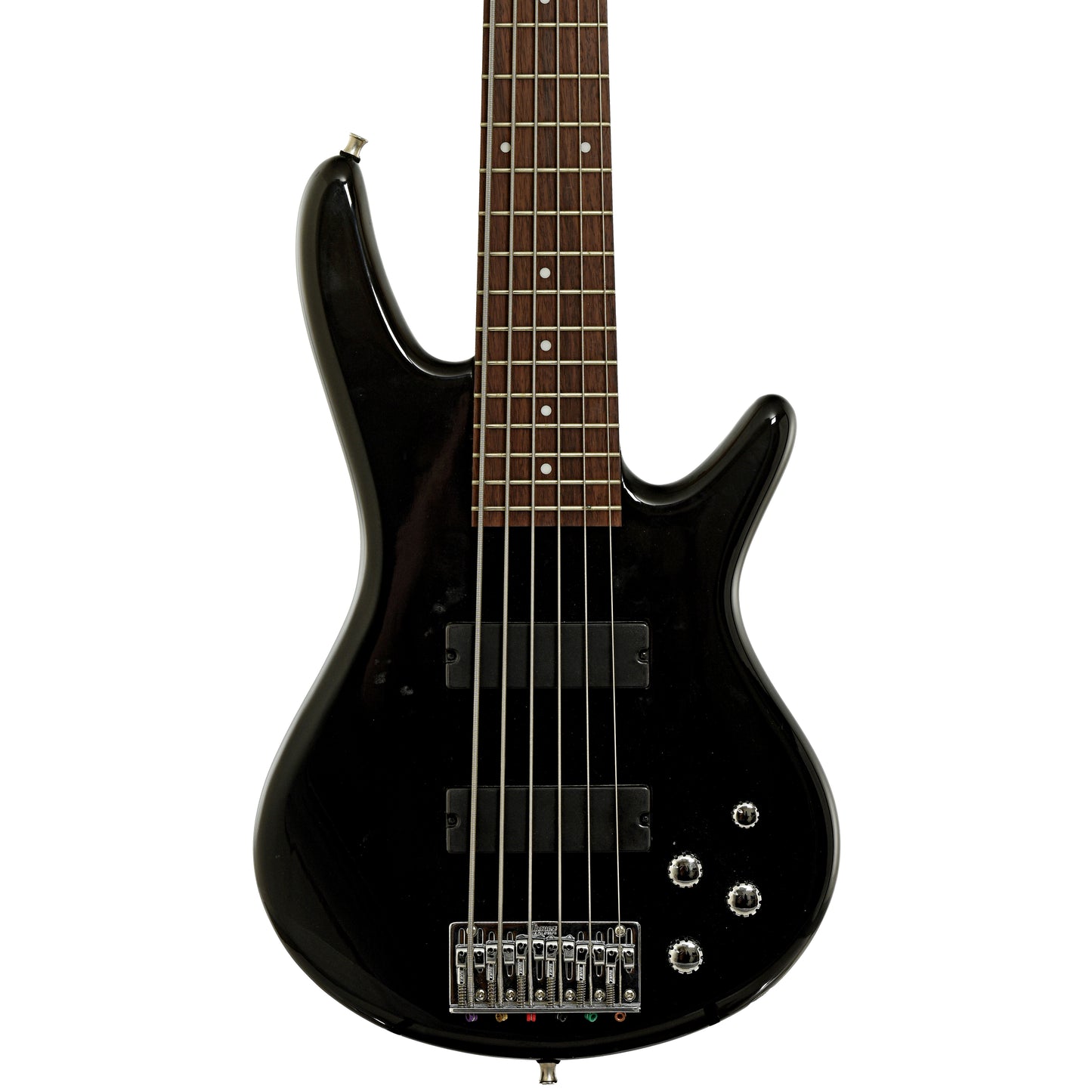 Front of Ibanez GSR206 6-String Electric Bass 