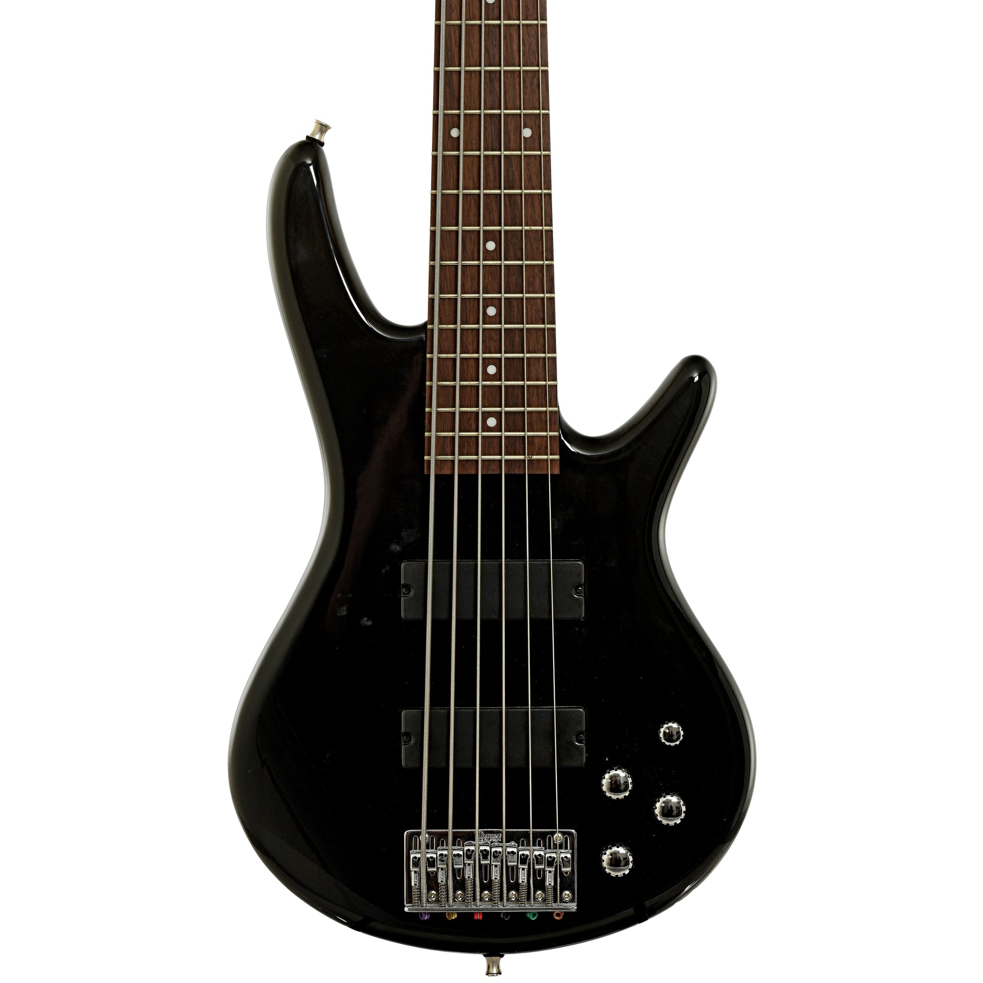 Front of Ibanez GSR206 6-String Electric Bass 